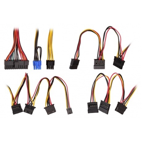 Блок питания Exegate 500W 500PPX (EX221641RUS) Black - фото 3