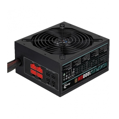 Блок питания Aerocool ATX 1000W KCAS PLUS 1000GM - фото 2