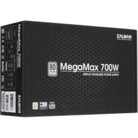 Блок питания Zalman ZM700-TXII < Black > 700W ATX (24+2x4+4x6 / 8пин) - фото 6
