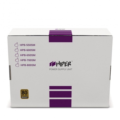 Блок питания Hiper 700W HPB-700SM - фото 4