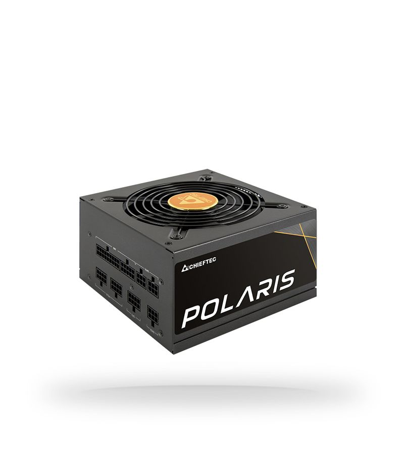 Блок питания Chieftec Polaris 550W PPS-550FC 80 Plus Gold chieftec polaris pps 550fc atx 2 4 550w 80 plus gold active pfc 120mm fan full cable management retail