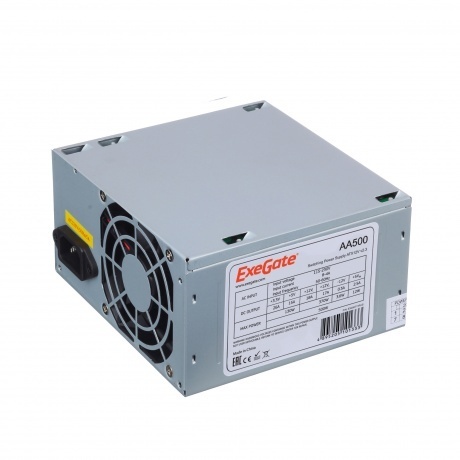 

Блок питания ExeGate 500W ATX-AA500 (EX256711RUS) Grey
