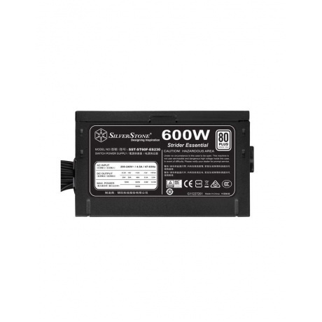 Блок питания SilverStone 600W SST-ST60F-ES230 черный (G540ST600E23220) - фото 7