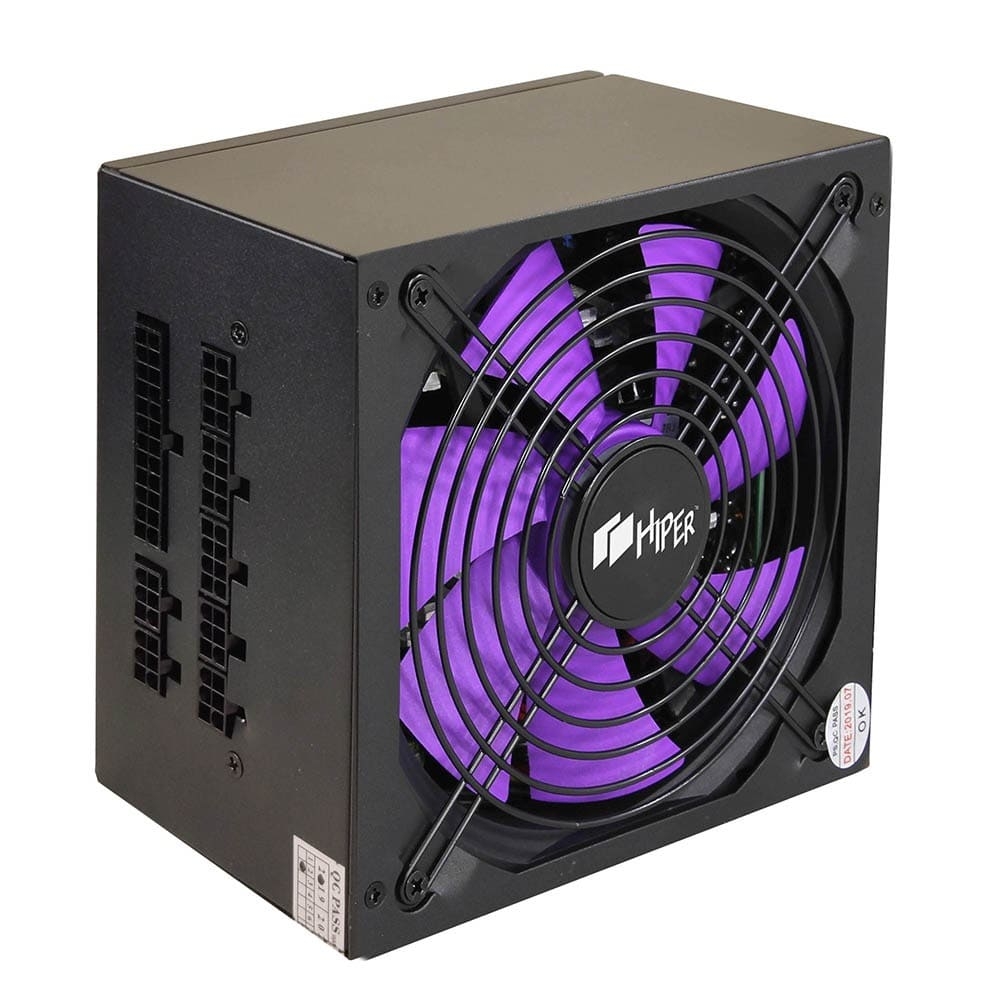 Блок питания Hiper 800W HPB-800FM Box вентилятор для asus k52 a52 k72 n71 n61 4pin