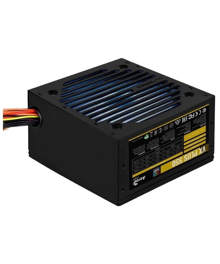 Блок питания Aerocool VX PLUS 550 RGB - фото 2