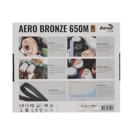 Блок питания FORMULA AERO BRONZE 650M 650W - фото 8