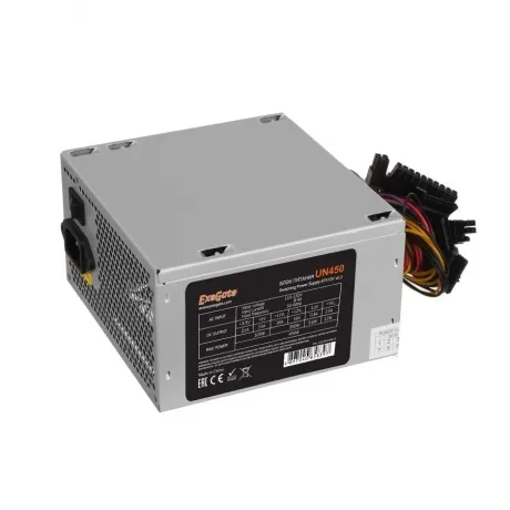 Блок питания ExeGate 450W ATX-UN450 (EX244554RUS) Grey