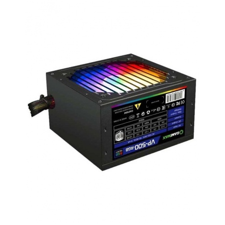 Блок питания GameMax VP-500-RGB-MODULAR 500W - фото 1