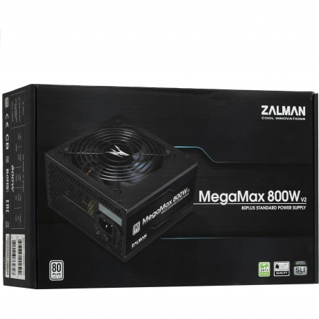 Блок питания Zalman ATX 800W ZM800-TXII V2 80 - фото 8