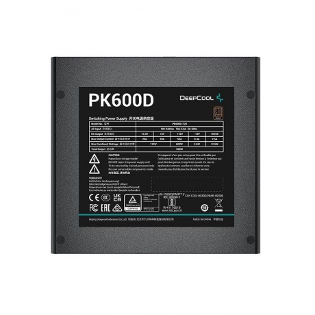 Блок питания Deepcool PK600D 600W (R-PK600D-FA0B-EU) - фото 4