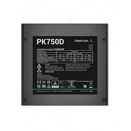 Блок питания Deepcool PK750D 750W (R-PK750D-FA0B-EU) - фото 4
