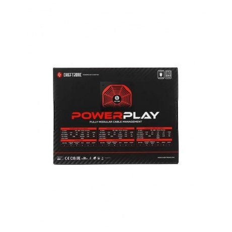 Блок питания Chieftec Chieftronic PowerPlay 1200W Platinum GPU-1200FC - фото 7