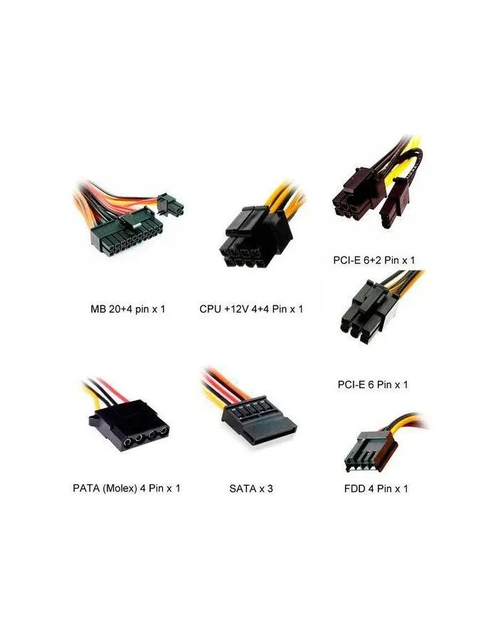 Блок питания Powerman PM-300TFX 300W (6141300) - фото 8