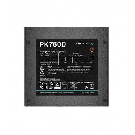 Блок питания Deepcool 750W 80+ BRONZE (PK750D) - фото 2