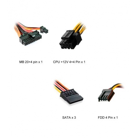 Блок питания Powerman Power Supply 300W PM-300ATX - фото 3