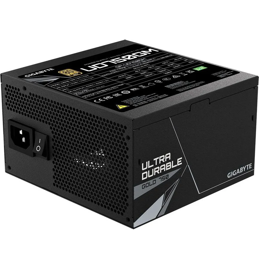 Блок питания Gigabyte ATX 750W (GP-UD750GM) - фото 2