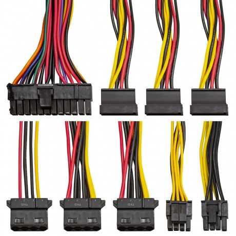 Блок питания Exegate ATX-450NPXE 450W Black (EX221637RUS-S) - фото 4