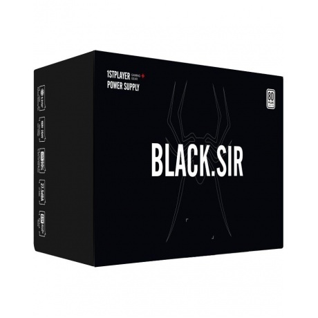 Блок питания 1STPLAYER BLACK.SIR 500W SR-500W - фото 6
