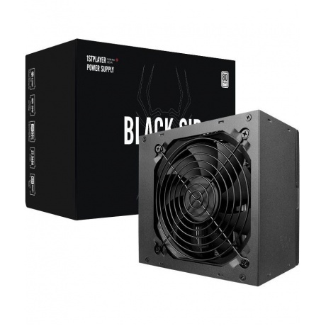 Блок питания 1STPLAYER BLACK.SIR 500W SR-500W - фото 7