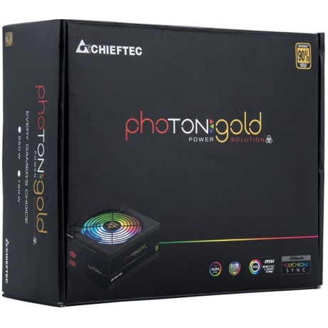Блок питания Chieftec Photon GDP-750C-RGB 750W Gold - фото 7
