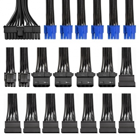 Блок питания ExeGate 1200W 1200PGS (EX285977RUS) - фото 4