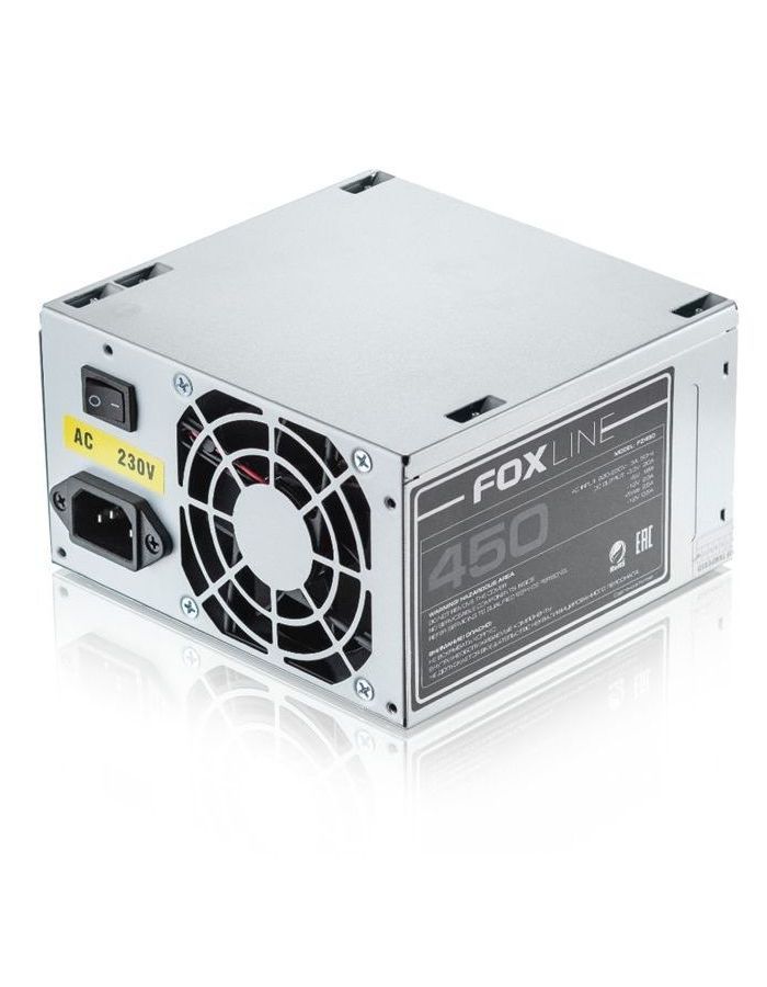 Блок питания Foxline 450W (FZ450) цена и фото