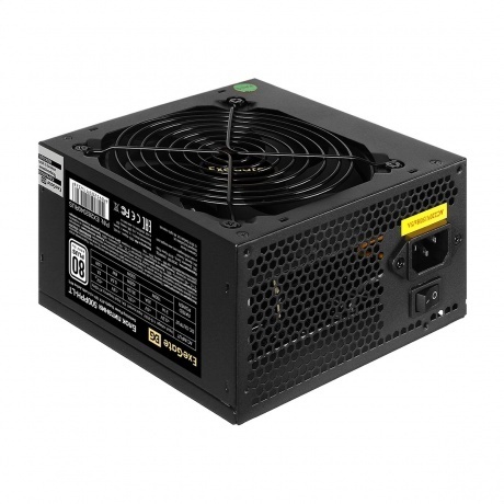 Блок питания ExeGate 500W 500PPH-LT ATX black (EX282040RUS) - фото 2