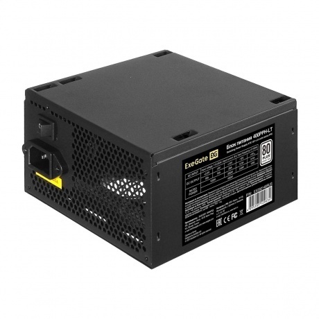 

Блок питания ExeGate 400W 400PPH-LT-OEM black (EX292148RUS-OEM)
