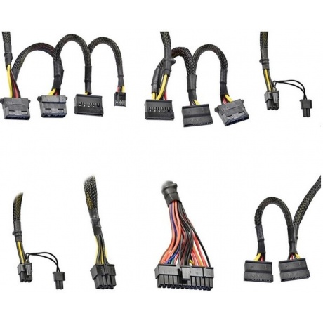 Блок питания ExeGate 450W 450PPH-LT black (EX292150RUS-S) - фото 3