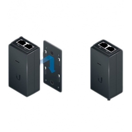 Блок питания Ubiquiti POE-24-12W-G EU (Black) - фото 2