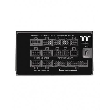 Блок питания Thermaltake Toughpower iRGB PLUS 1250W (PS-TPI-1250F3FDTE-1) - фото 4