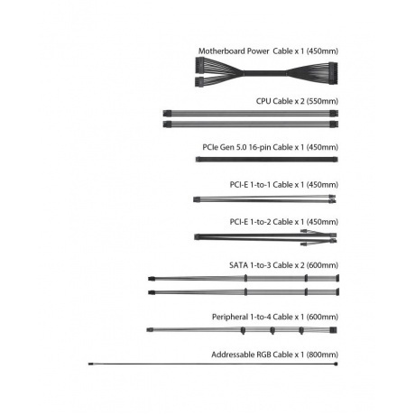 Блок питания Asus 1000W (90YE00N1-B0NA00) - фото 14