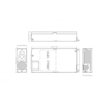 Блок питания FSP FSP300-50UCB 300W 1U OEM - фото 3