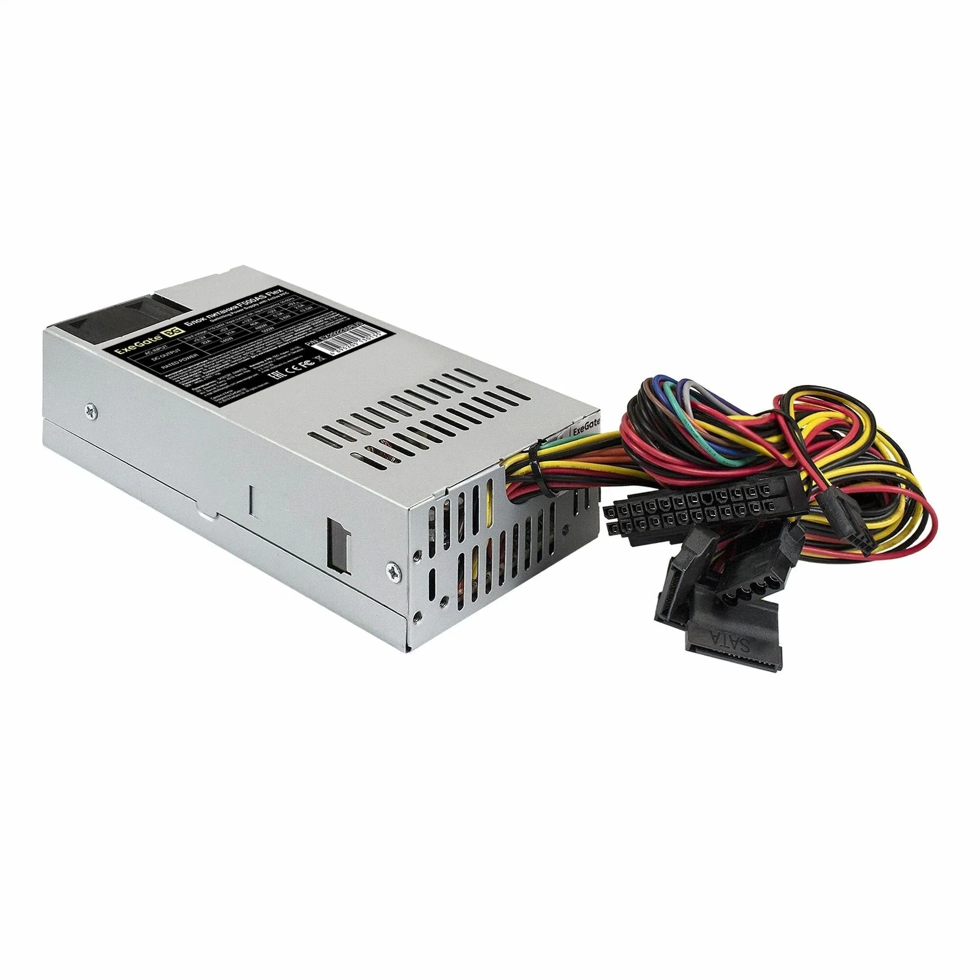 Блок питания ExeGate F500AS 500W Flex ATX EX292235RUS OEM - фото 3