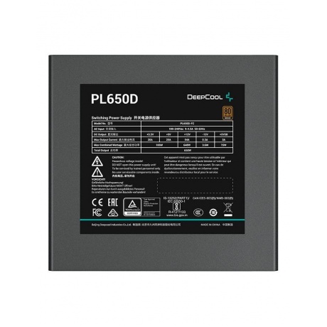Блок питания Deepcool PL650D ATX 3.0 650W 80+ BRONZE RET - фото 3