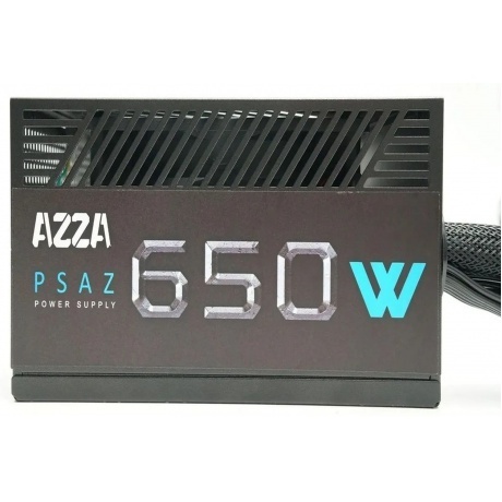 Блок питания Azza ATX 650W PSAZ-650B 80+ bronze - фото 6