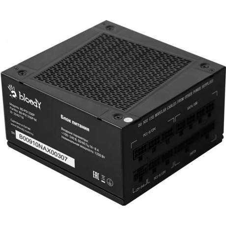 Блок питания Bloody ATX 1250W BD-PS1250P 80+ Platinum - фото 6
