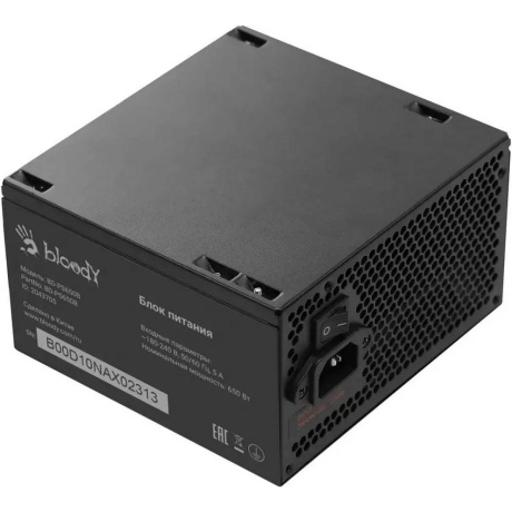 Блок питания Bloody ATX 650W BD-PS650B 80+ Bronze - фото 3
