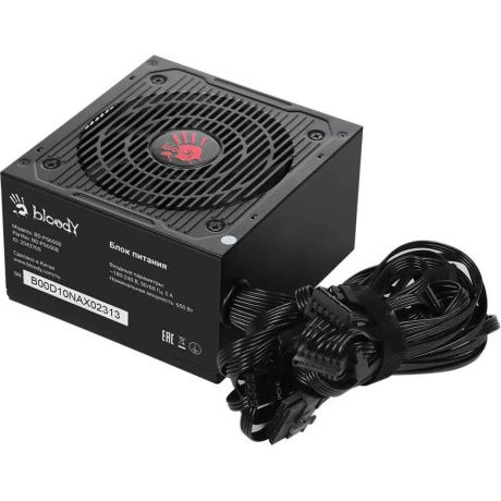 Блок питания Bloody ATX 650W BD-PS650B 80+ Bronze - фото 4