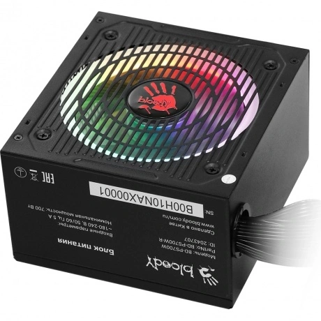 Блок питания Bloody ATX 700W BD-PS700W 80 Plus White