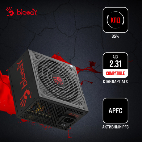 Блок питания Bloody ATX 750W BD-PS750B 80+ Bronze - фото 14