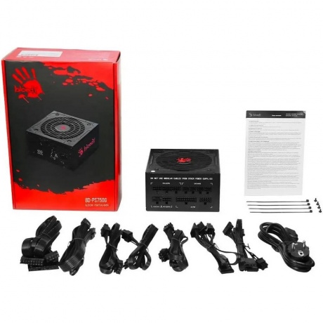 Блок питания Bloody ATX 750W BD-PS750G 80+ Gold - фото 15
