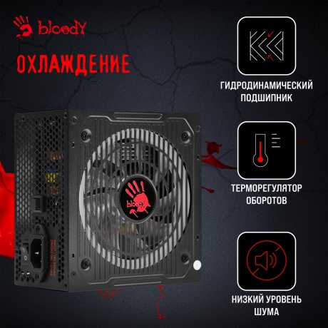Блок питания Bloody ATX 750W BD-PS750G 80+ Gold - фото 23