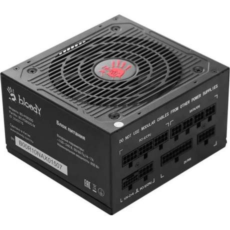 Блок питания Bloody ATX 850W BD-PS850G 80+ Gold - фото 9