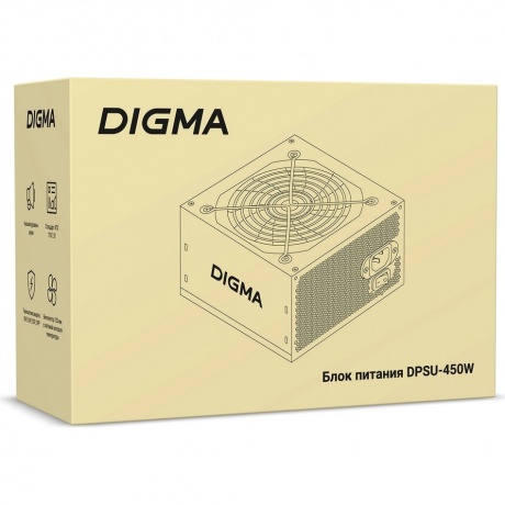 Блок питания Digma ATX 450W DPSU-450W - фото 8