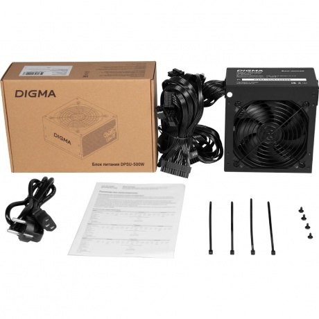 Блок питания Digma ATX 500W DPSU-500W - фото 15