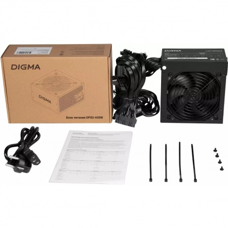 Блок питания Digma ATX 650W DPSU-650W - фото 10