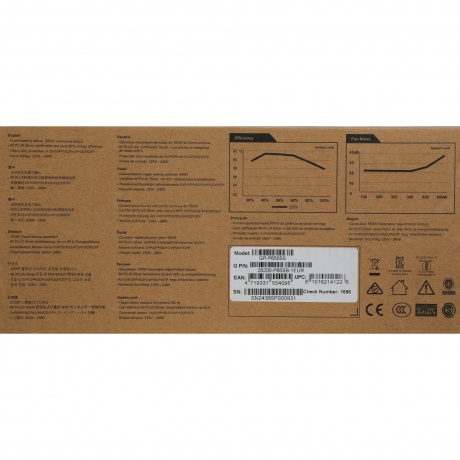 Блок питания Gigabyte ATX 650W GP-P650SS 80+ Silver - фото 11