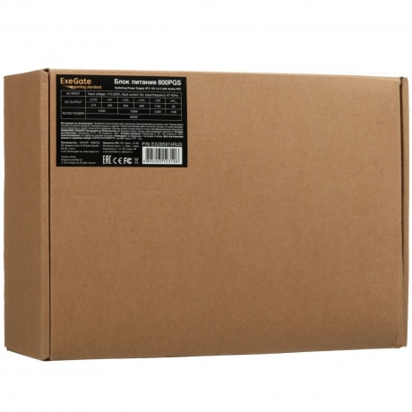 Блок питания ExeGate 800W Gaming Standard 800PGS (EX285974RUS) - фото 9
