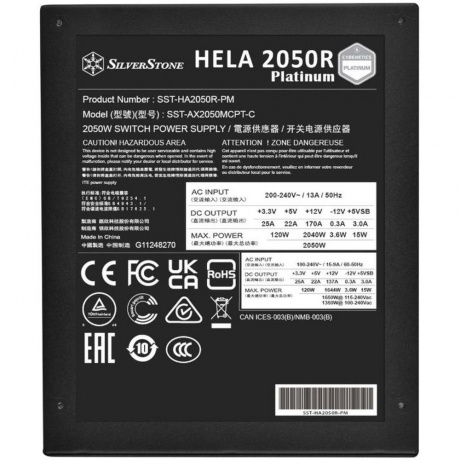 Блок питания Silverstone SST-HA2050R-PM (G540HA205RPM220) - фото 2